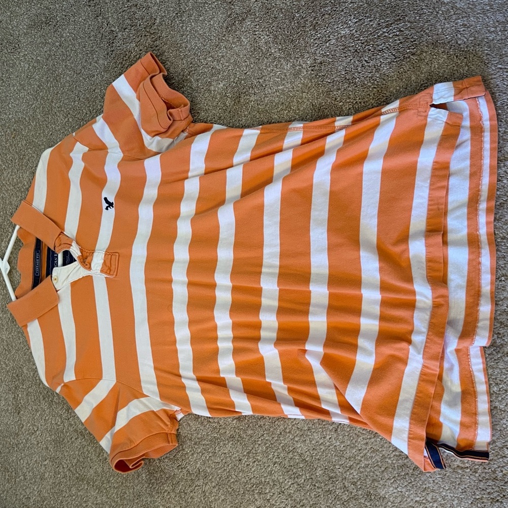 Vintage American Eagle striped polo